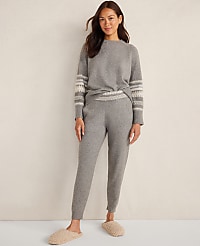 Haven Well Within Organic Cotton Blend Nostalgic Fair Isle Joggers carousel Product Image 2