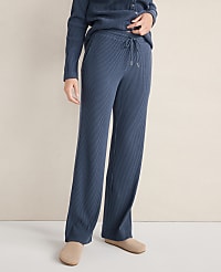 Haven Well Within Ottoman Rib Straight Leg Pants carousel Product Image 1