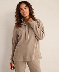Haven Well Within Ottoman Rib Cowl Neck Top carousel Product Image 1