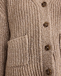 Haven Well Within Lurex Blend Shaker Stitch Cardigan carousel Product Image 2