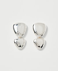 Double Disc Drop Earrings carousel Product Image 1