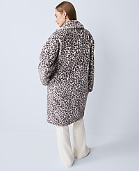 Animal Print Faux Fur Coat carousel Product Image 2