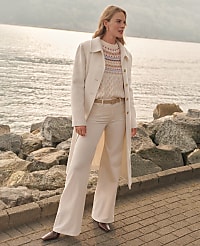 Petite Belted Everyday Coat carousel Product Image 6
