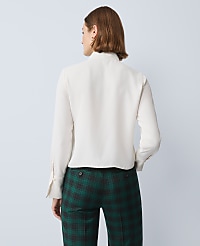 Pleat Neck Blouse carousel Product Image 2