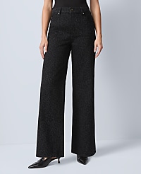 The Wide-Leg Jean in Animal Print carousel Product Image 2