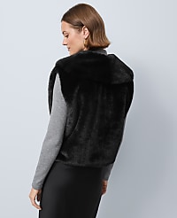Faux Fur Vest carousel Product Image 2