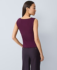 Draped Cowl Neck Top carousel Product Image 2