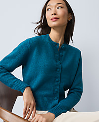Cozy Crew Neck Cardigan carousel Product Image 1