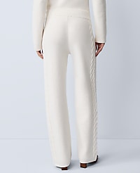Weekend Mixed Stitch Wide-Leg Sweater Pant carousel Product Image 3