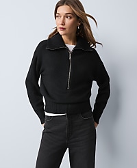 Weekend Half-Zip Sweater carousel Product Image 1