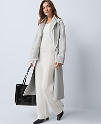 Petite Weekend Mixed Stitch Wide-Leg Sweater Pant carousel Product Image 4