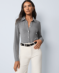 Petite Weekend Collection Button Down Shirt carousel Product Image 1