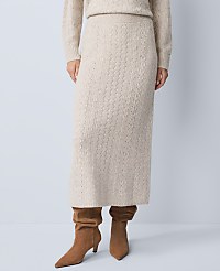 Weekend Pointelle Sweater Skirt carousel Product Image 2