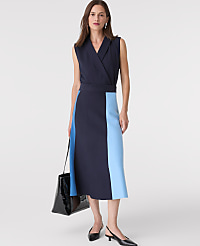 Colorblock Sweater Skirt carousel Product Image 4