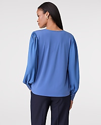 Lace Trim Blouse carousel Product Image 2