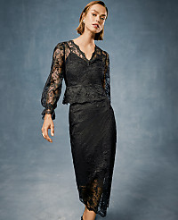 Lace Midi Skirt carousel Product Image 4