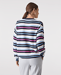 Petite Striped Crew Neck Sweater carousel Product Image 2