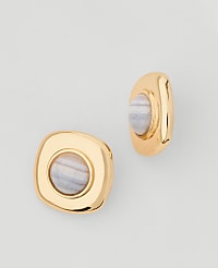 Square Stone Stud Earrings carousel Product Image 1