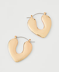 Open Heart Drop Earrings carousel Product Image 1