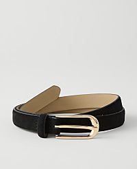 Suede Oval Buckle Belt carousel Product Image 1