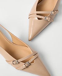 Strappy Patent Slingback Pump carousel Product Image 2