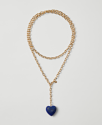 Double Wrap Heart Pendant Necklace carousel Product Image 1