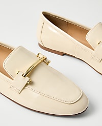 Chain Embellished Patent Loafer carousel Product Image 2