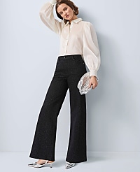 Petite Organza Voluminous Collared Shirt carousel Product Image 4