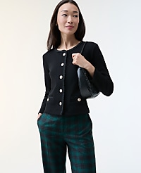 Braid Trim Knit Jacket carousel Product Image 1
