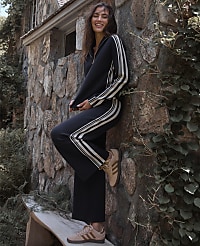 Haven Well Within Sporty Stripe Half-Zip Pullover carousel Product Image 5