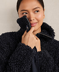 Haven Well Within Long Sherpa Coat carousel Product Image 3