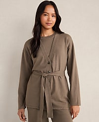 Haven Well Within Relaxed Jersey Cardigan carousel Product Image 1
