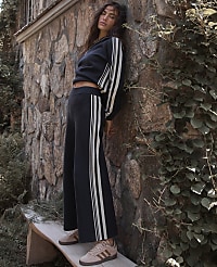 Haven Well Within Sporty Stripe Straight Leg Pants carousel Product Image 4