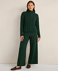 Haven Well Within Organic Cotton Relaxed Wide Leg Pants carousel Product Image 2