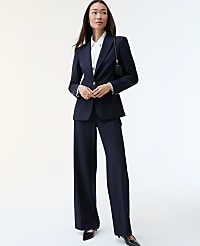 The Dotted Wide-Leg Flare Trouser carousel Product Image 4