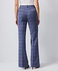 The Flare Trouser in Plaid - Curvy Fit carousel Product Image 2