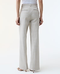 The Petite Straight Trouser in Plaid carousel Product Image 3