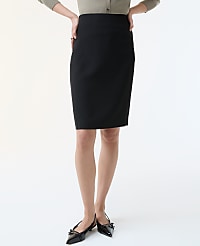 The Petite Pocket Midi Skirt in Fluid Crepe carousel Product Image 2