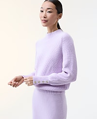 Ribbed Button Sweater carousel Product Image 3