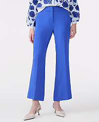 The Relaxed Jayne Trouser in Textured Crepe carousel Product Image 2