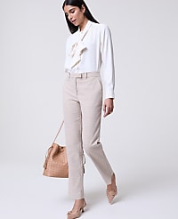 The Petite Bridgette Pant in Herringbone carousel Product Image 1