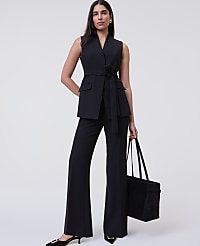 The Petite Margot Trouser in Bi-Stretch carousel Product Image 1