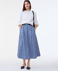 Striped Maxi Skirt carousel Product Image 1