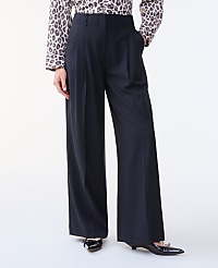 The Pleated Wide-Leg Pant carousel Product Image 2