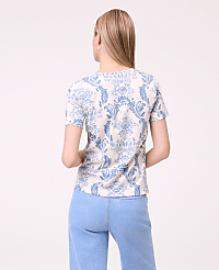Petite Weekend  Toile Crew Neck Tee carousel Product Image 2