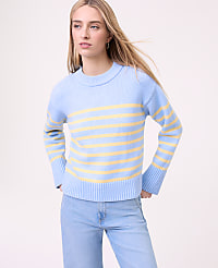 Weekend Striped Crew Neck Sweater carousel Product Image 1