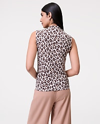 Animal Print Knit Shell carousel Product Image 2