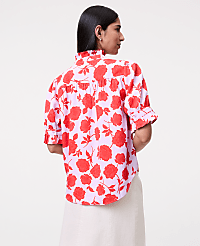 Floral Ruffle Collar Shirt carousel Product Image 2