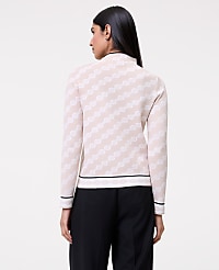 Geo Mock Neck Sweater carousel Product Image 2