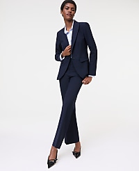 The Petite Flare Ankle Pant in Seasonless Stretch carousel Product Image 1